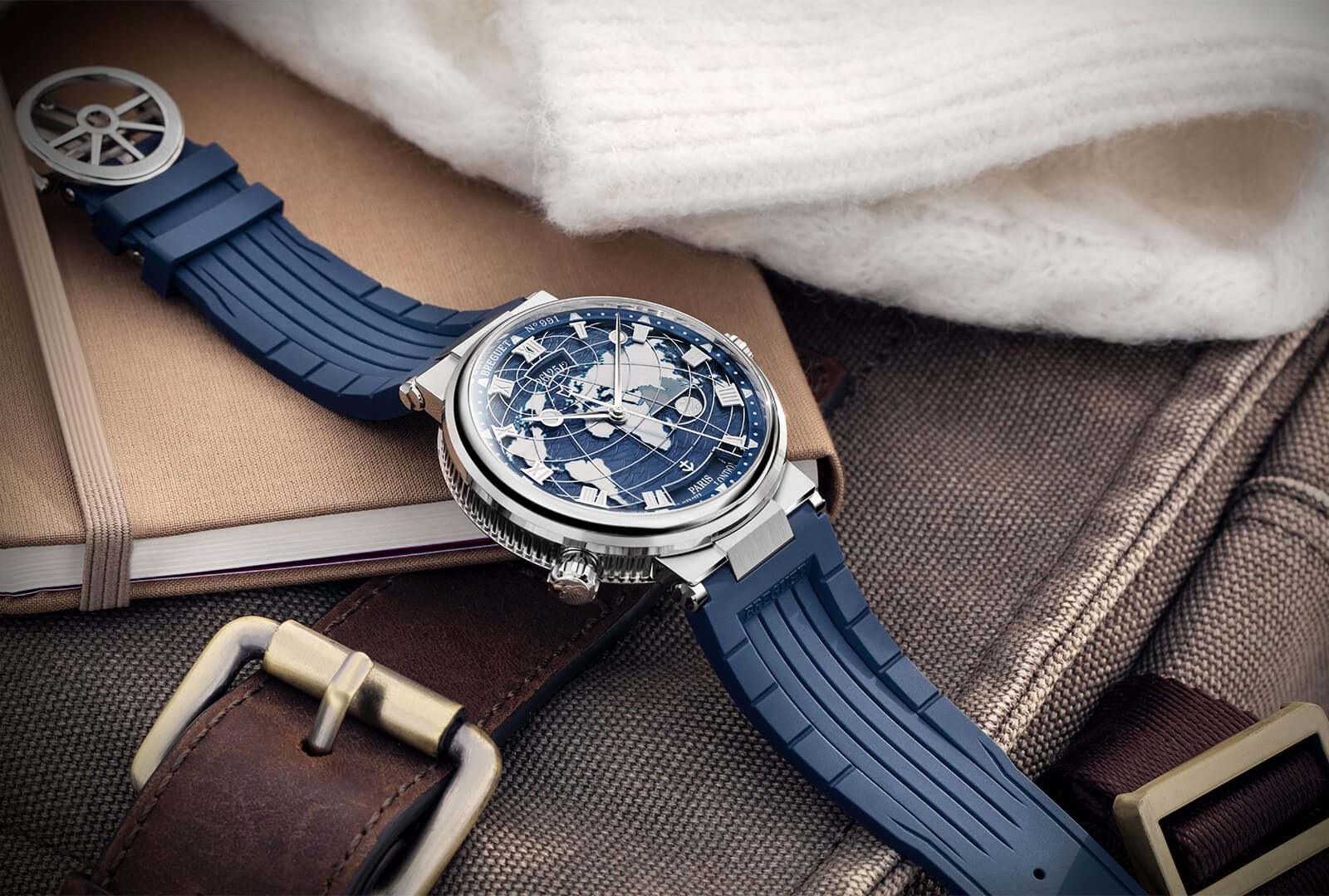 The Breguet Marine Hora Mundi 5557. Click here to find out more.